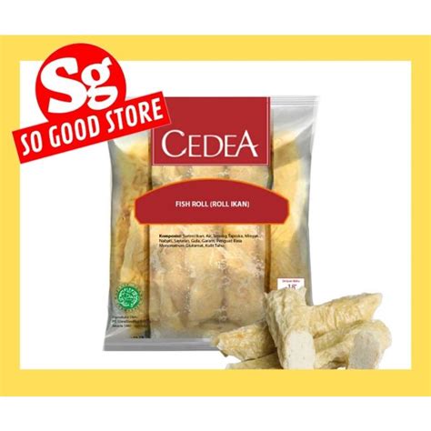 jual cedea fish roll  gram shopee indonesia
