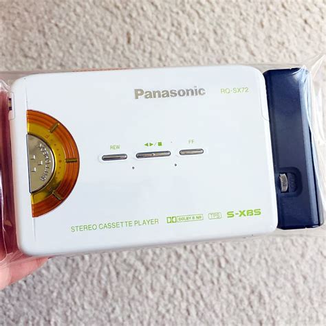 Panasonic Rq Sx72 Walkman Cassette Player Near Mint White Reverb