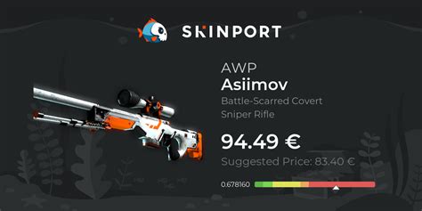 Awp Asiimov Battle Scarred Csgo Skinport