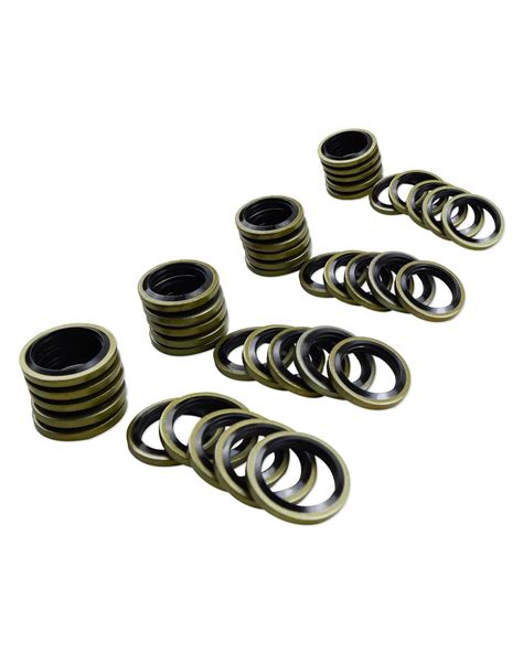 Fuel Sealing Washers Seal Washer Fit For Banjo Bolt 8mm 10mm 12mm 14mm Fit For