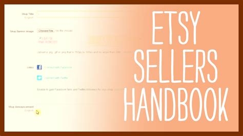 Etsy Sellers Handbook How To Sell On Etsy And Get Google Rank