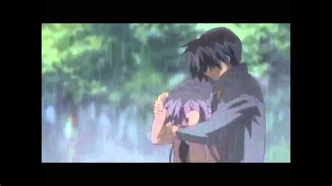 Clannad Tomoya And Kyou Kiss