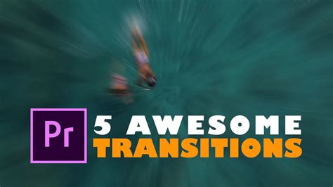 5 AWESOME TRANSITIONS Part I Premiere Pro 2020 Tutorial YouTube