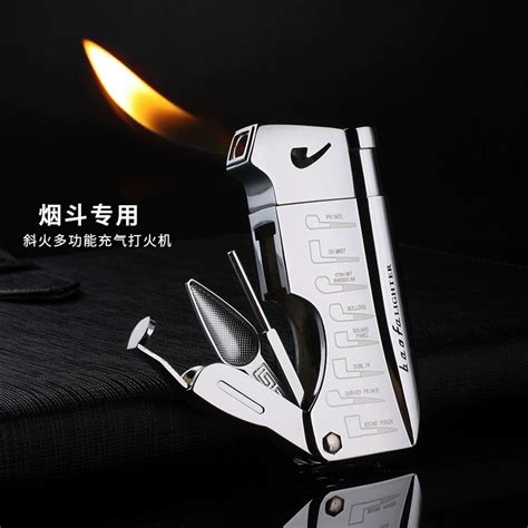 multi function pipe fashion cigarette lighter personality creative