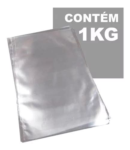 Bolsa de plástico transparente 50 cm x 70 cm x 0 6 cm 1 kg MercadoLibre