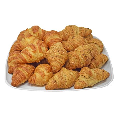 H E B Bakery Party Tray Mini Multigrain And Butter Croissants Shop