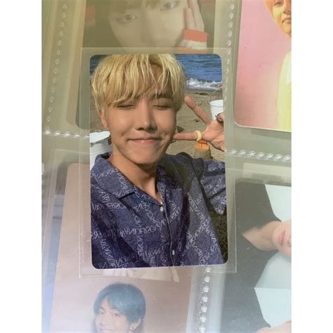 Jual BUTTER PHOTOCARD JHOPE PEACHES VER Shopee Indonesia