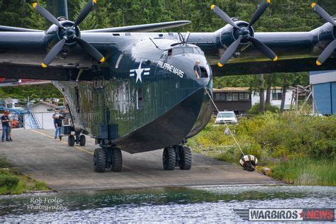 Philippine Mars Rolling Down The Flying Boat Ramp At Sproat Lake