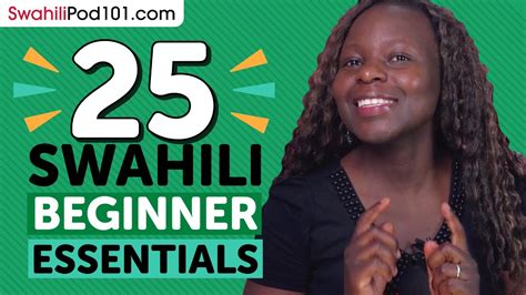 25 Beginner Swahili Videos You Must Watch Learn Swahili YouTube