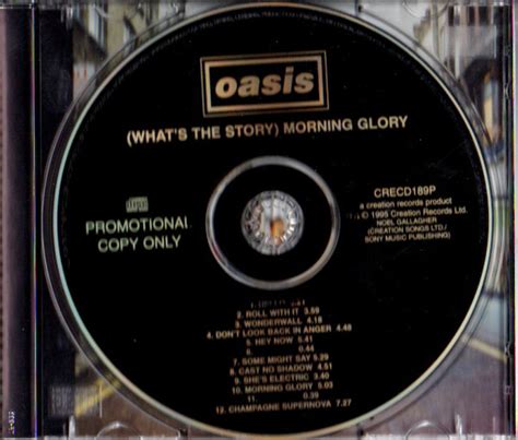 Oasis What S The Story Morning Glory 1995 Cd Discogs