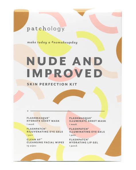 Patchology Nude Improved Skin Perfecting Kit Neiman Marcus