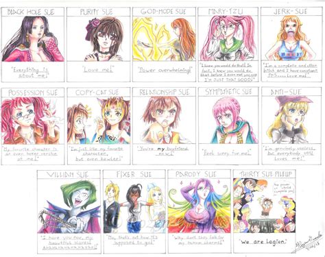 Mary Sue Chart By Rozen Guarde On Deviantart