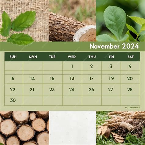 Elegant November 2024 Calendar For Planning Ahead Premium Ai