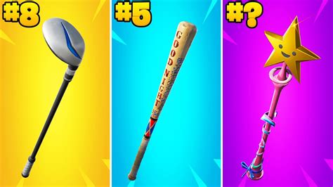 Best Tryhard Fortnite Pickaxes Youtube