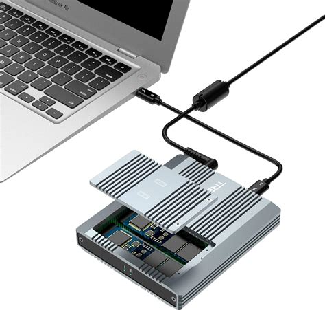 Thunderbolt Two Slot M Nvme Ssd Enclosure Support Thunderbolt