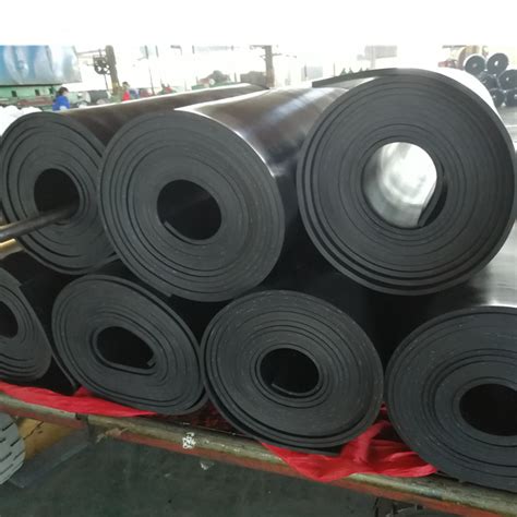 Fabric Fiber Cloth Insertion Sbr Nbr Cr Epdm Rubber Sheet Rubber