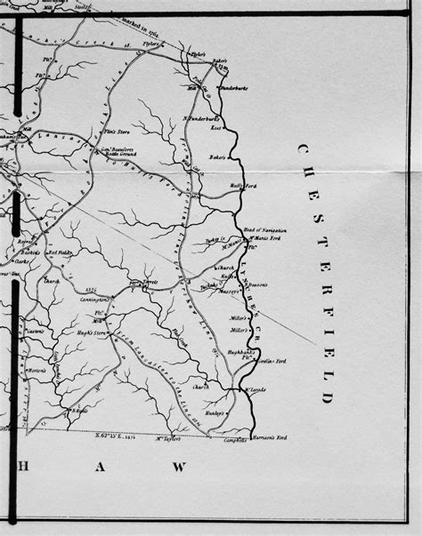 Mills Map of Lancaster County - Ca. 1825 - Lancaster County