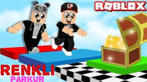 Roblox En Zor Parkurlarıdan Renkli Parkur Deniyoruz PS5 Roblox Parkur