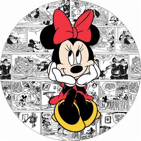 Painel Redondo Minnie No Elo7 Atelier Toque Final 1022949 Artofit