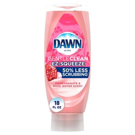 Dawn Gentle Clean Ez Squeeze Pomegranate And Rose Water Scent Dish Soap