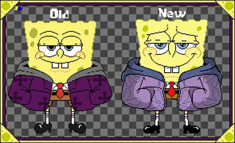 Pixilart Sponge Man Resprite By SpongeDrew