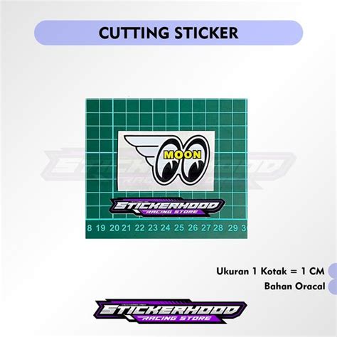 Jual STICKER STIKER MOON EYES MOONEYES Di Lapak STICKERHOOD RACINGSTORE