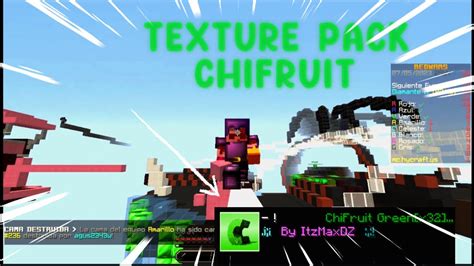 Bed Wars Con El Texture Pack De Chifruit YouTube