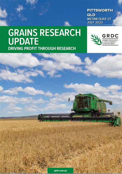 GRDC Grains Research Update Pittsworth 2022 GRDC