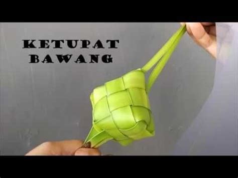 Cara Membuat Ketupat Dari Pita Jepang Ifaworldcup