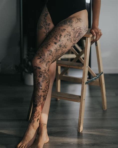 The Male Calf Bone Leg Tattoos Is A Perfect Spot For A Range Of Themes