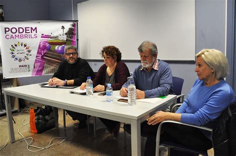 Podem Cambrils Presenta Els Tres Primers Noms De La Seva Candidatura A