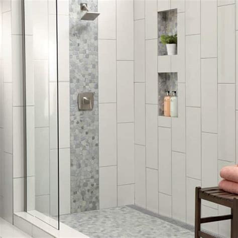 Daltile Restore 3 In X 6 In Ceramic Bevel Bright White Subway Tile