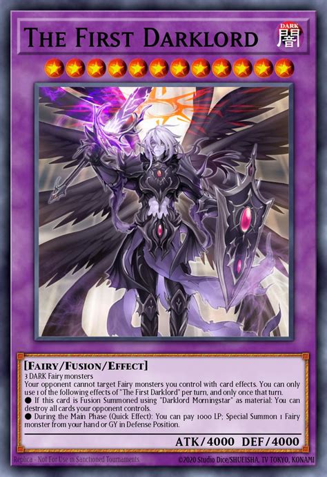 The First Darklord Card Information Yu Gi Oh Database