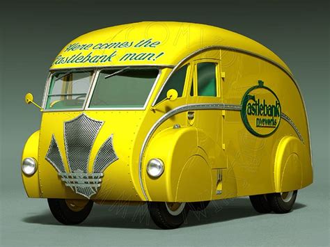 Gorgeous Art Deco Streamline Vans Made At Holland Coachcraft Of Govan Glasgow Artofit