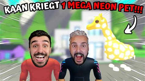 KAAN KRIEGT 1 MEGA NEON PET GESCHENKT PRANK Adopt Me Deutsch YouTube