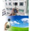 Gm A Digital Lcd Handheld Air Wind Speed Meter Anemometer Thermometer