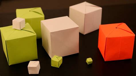 How To Build A Paper Cube Signexercise2