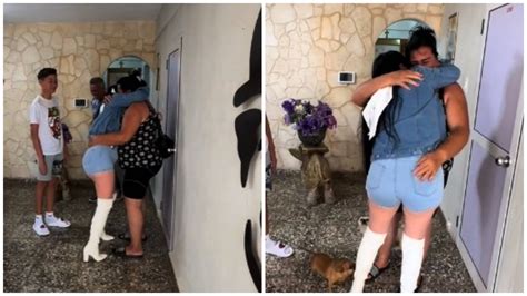 Emotivo Cubana Con A Os En Miami Se Reencuentra Con Su Madre En Cuba