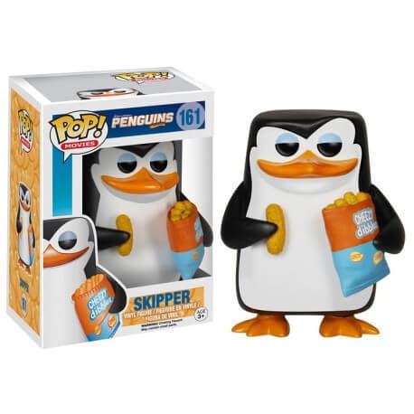 Figurine Les Pingouins De Madagascar Skipper Pop 10cm Funko