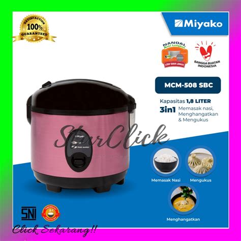 Jual Miyako Rice Cooker In Mcm Sbc Mcm Sbc Mcm Sbc