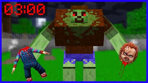 Mutant Zombİ Fakİr Esrarengİz Chuckynİn Kafasini Kopardi 😱 Minecraft