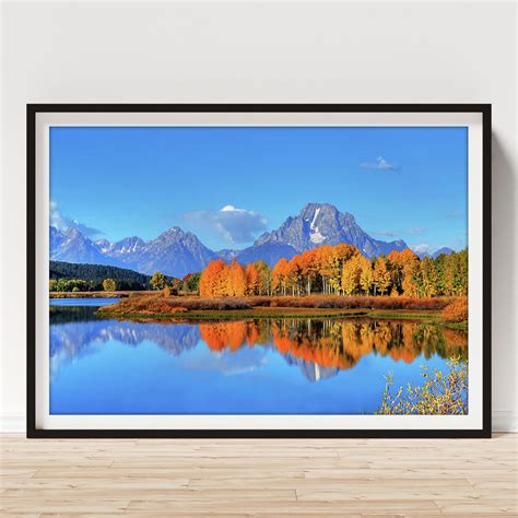 Oxbow Bend Sunrise Art Print by Denise Leong - Photos.com