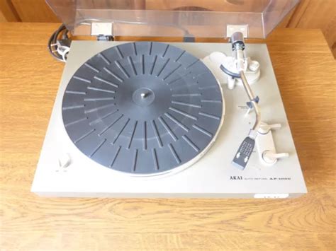 Platine Vinyle Hifi Stereo Akai Ap C Vintage Collector Turntable