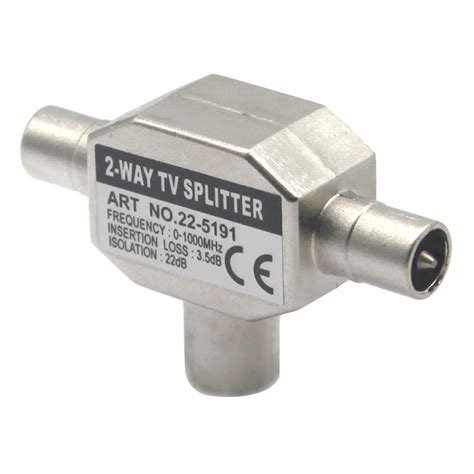 Mhz Catv Ethernet Splitter And Taps Way China Satellite Tv