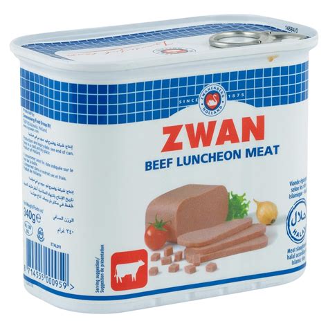 Zwan Beef Luncheon Meat 340g Canned Meat Spinneys Lebanon