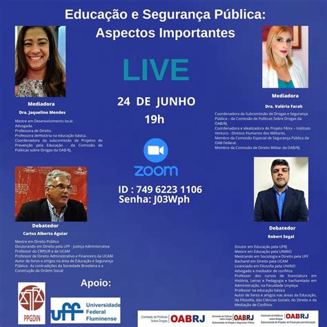 Jornalista Denise Machado LIVE Educação e Segurança Pública Aspetos