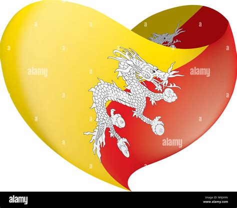 Bhutan Flag Vector Illustration Stock Vector Image And Art Alamy