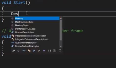 Autocomplete For Visual Studio Code Not Working For C Unity Stack