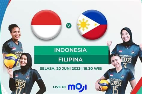 Link Live Streaming Voli Putri Avc Challenge Cup Indonesia Vs