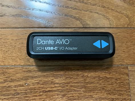 Audinate Dante AVIO 2 Channel USB C I O Adapter Reverb